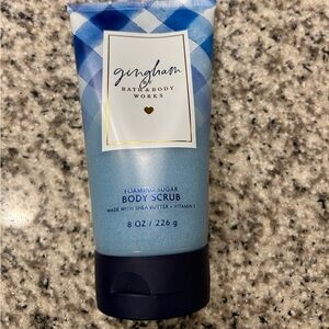 Bath & Body Works Gingham Blue Body Scrub